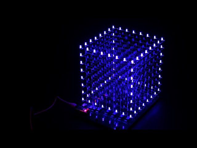 How to make a 8x8x8 LED Cube at Home