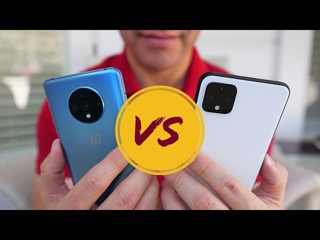 OnePlus 7T vs Google Pixel 4 XL: Who does Android BETTER?!