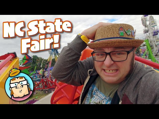 North Carolina State Fair!  Incredibly Massive Midway!  Dark Rides!  Animatronic Band!