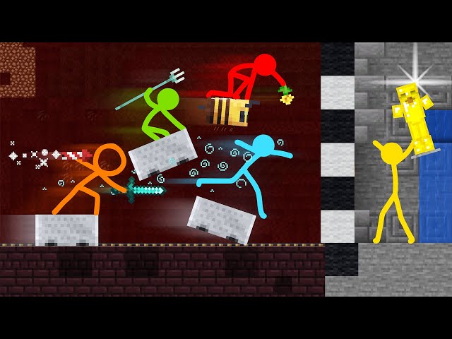 Ultimate Minecart Race - Animation vs. Minecraft Shorts Ep 31