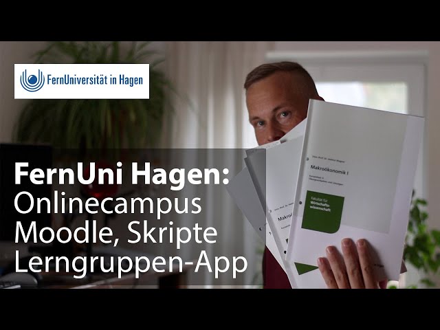FernUni Hagen: Ich zeige euch den Onlinecampus und die Studienskripte fürs Fernstudium