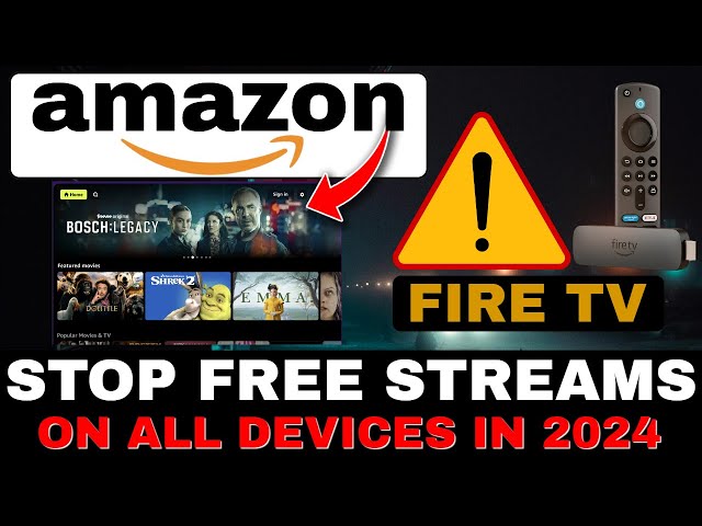 AMAZON TO STOP FREE STREAMS in 2024!