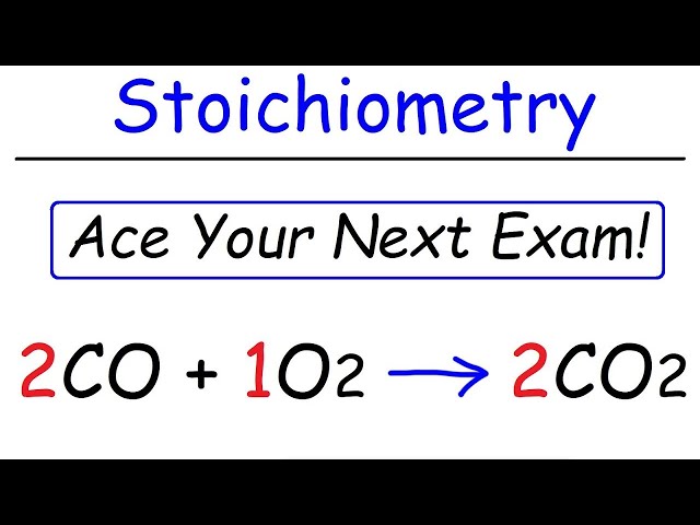 How To Solve Stoichiometry Problems