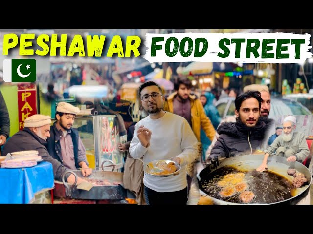PESHAWAR FOOD STREET TOUR 🇵🇰 | street Food, Pakistan