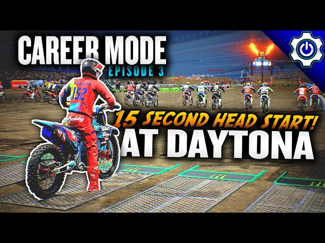 HUGE Head Start at Daytona! - Supercross 4 Career Mode Ep. 3
