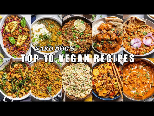 2023 NardDogAThon | Top 10 2023 Vegan and Vegetarian Recipes