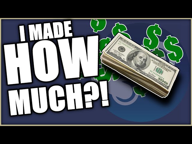 How Much MONEY Did My Steam Game Make In Its First Month?