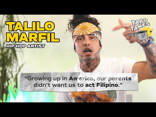 What does Filipino rapper Talilo think of life growing up Filipino American?