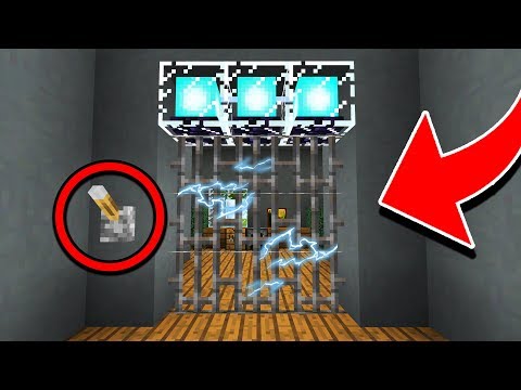How to Build a WORKING ELECTRIC DOOR in Minecraft! (NO MODS!)
