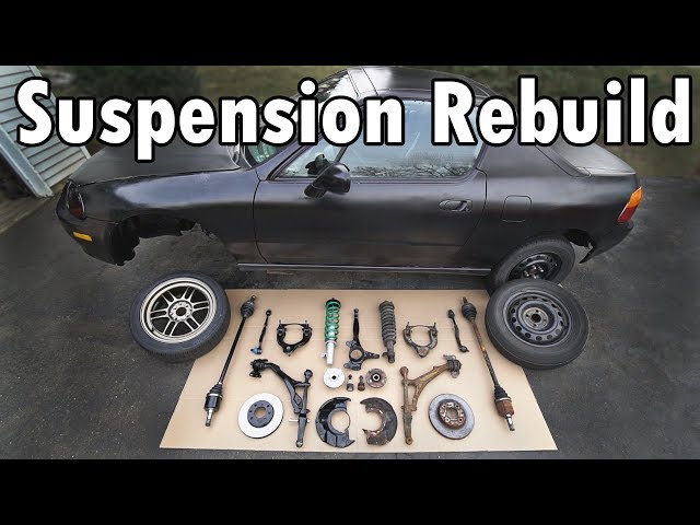 How to Rebuild the Entire Front Suspension in your Car or Truck