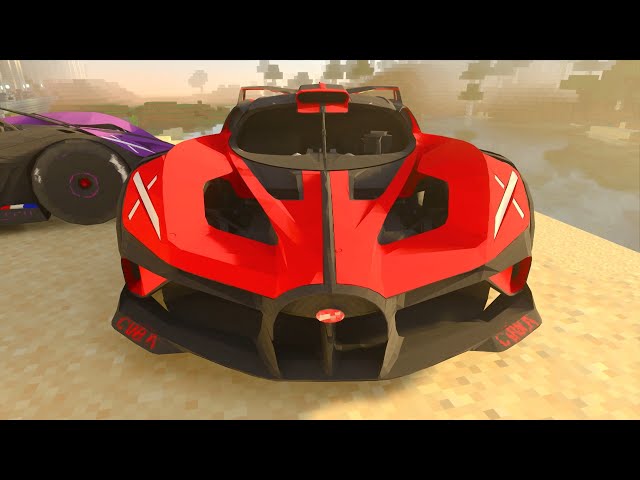 BUGGATI BOLIDE - IS MINECRAFT BECOMING NEW FORZA ??