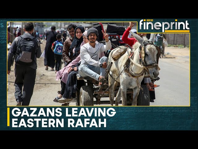 Israel-Hamas war: Palestinians begin leaving eastern Rafah | World News | WION Fineprint
