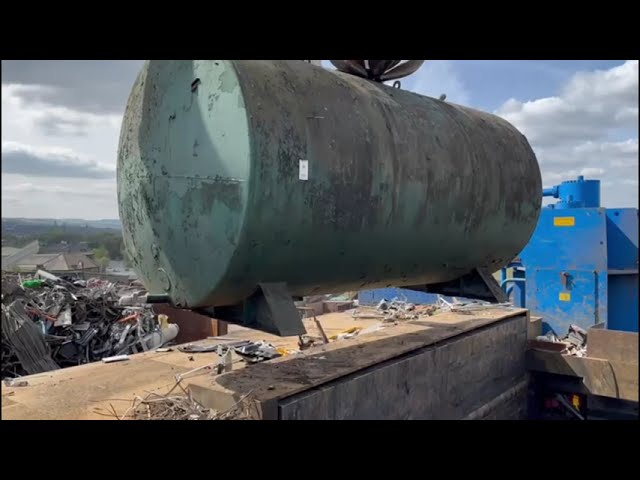 Bradford Waste Traders | Scrap Metal Recycling a Steel Tank