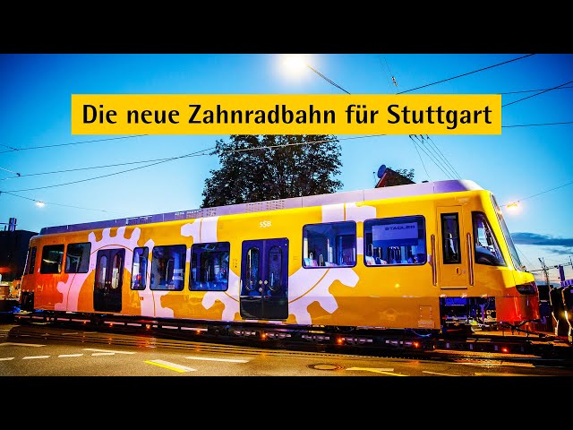 Die neue Zahnradbahn für Stuttgart