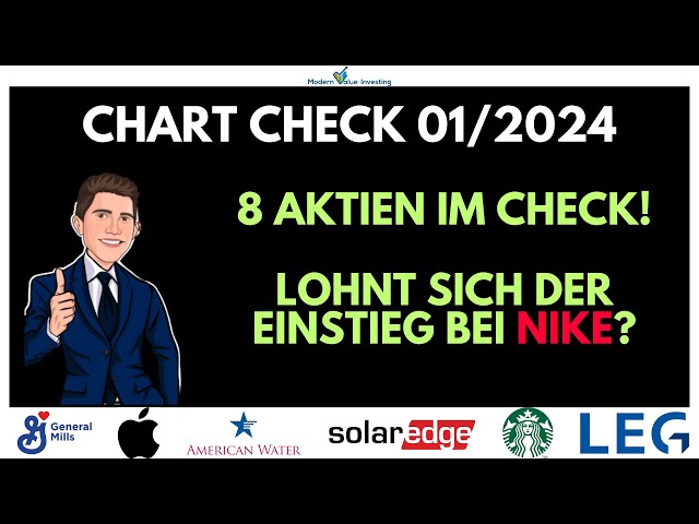Chart Check 01/2024 mit Nike, Apple, Starbucks, Solaredge, AWW, Estee Lauder, General Mills & LEG
