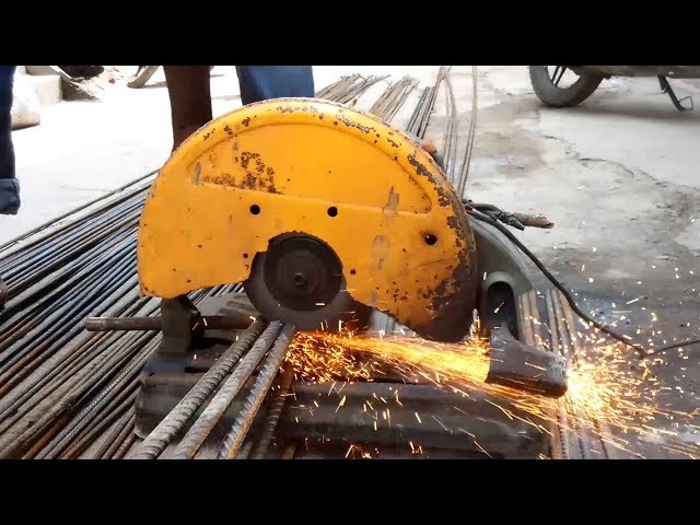 Metal Rod Cutter | Metal Road Cutting Machine | How Its Made Channel