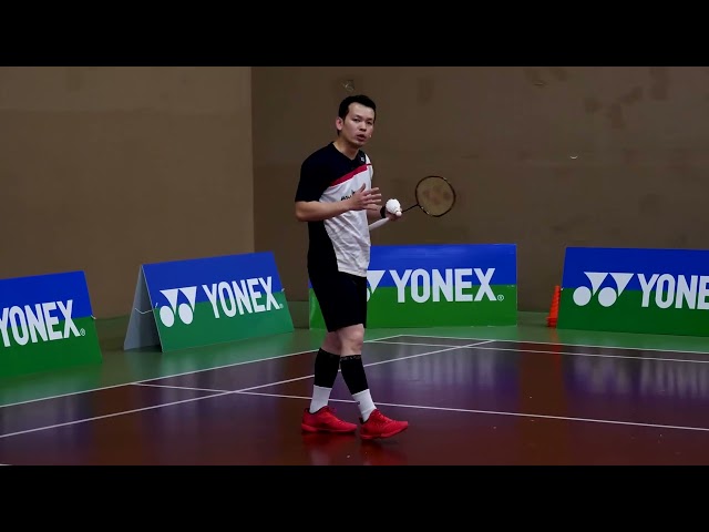Badminton Controlling Two Corners in the Front Drill featuring Coach Kowi Chandra