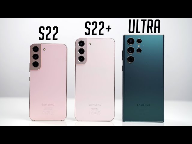 Samsung Galaxy S22 vs S22+ vs S22 Ultra - Vergleich & Kaufberatung (Deutsch) | SwagTab
