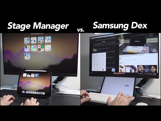 Stage Manager vs. Samsung Dex on External Monitor