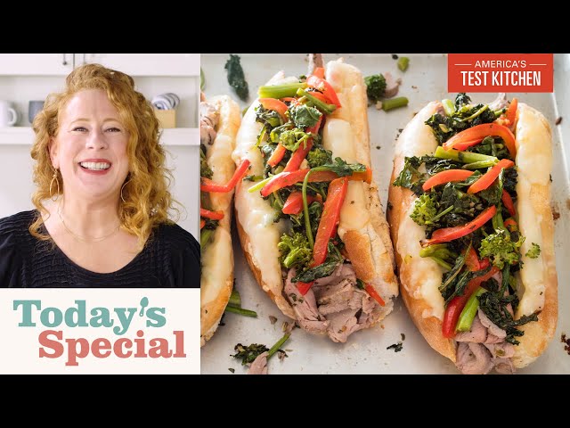 Make Our Weeknight Version of Philly's Other Famous Sandwich with Pork Tenderloin | Today's Special