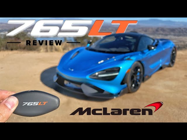The McLaren 765LT is the New Benchmark for Street-Legal Supercars (In-Depth Review)