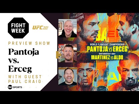 UFC 301: Pantoja vs. Erceg 🏆 Aldo vs. Martinez 😮‍💨 Saturday, May 4 📺 Live on TNT Sports & discovery+