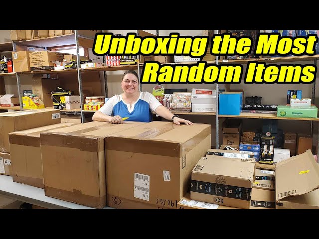 Unboxing The most random items in this video. Check out what we got!