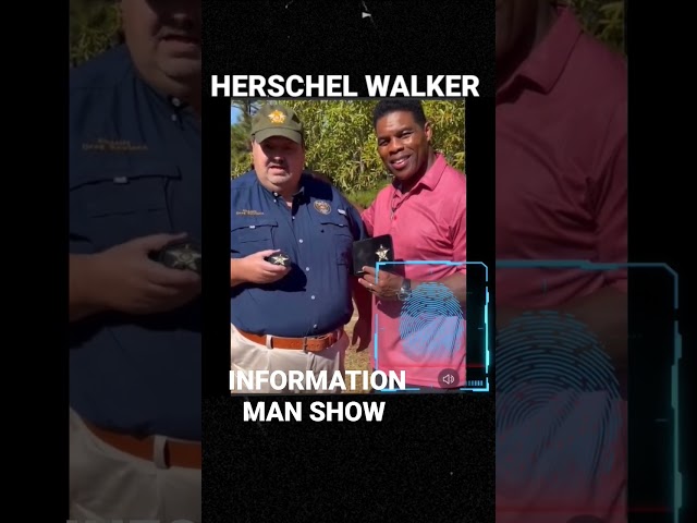 Herschel Walker Badge Fiasco, He's Not A Sheriff