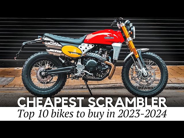 10 Cheapest Scrambler Motorcycles to Buy in 2024: Affordable Offroad-Ready Commuters