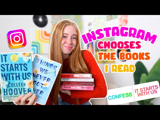 Instagram Chooses the Books I Read for a week