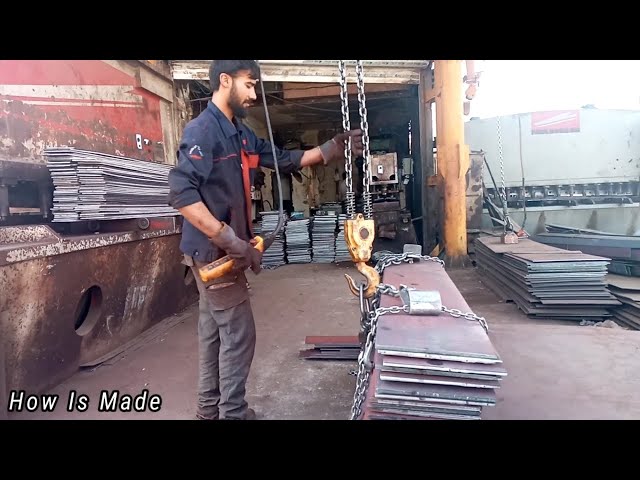 Guillotine Cutting Of Thick Sheet / How Is Made