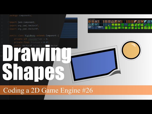 Debug Drawing Boxes and Circles | Coding a 2D Game Engine in Java #26