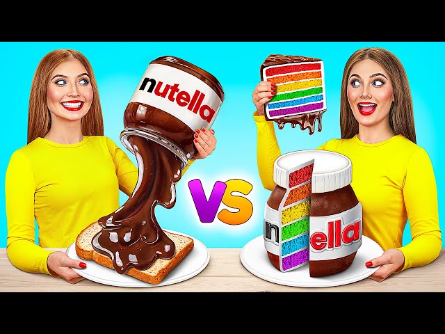 Cake vs Real Food Challenge | Funny Moments by TeenDO Challenge