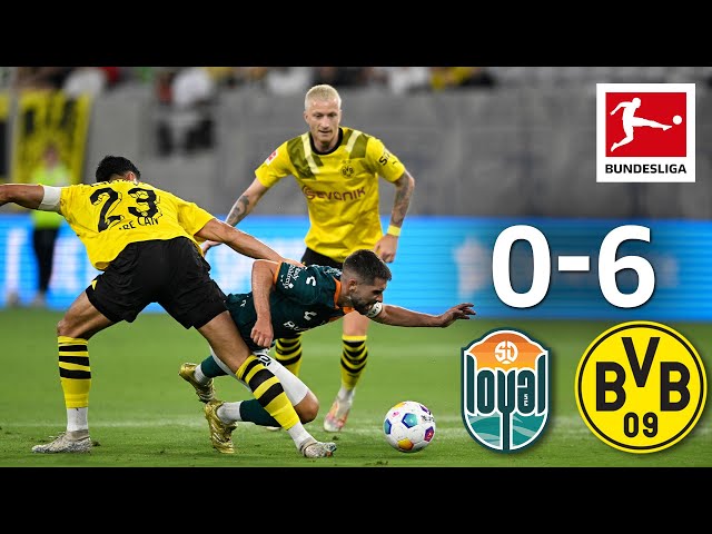 Goal-Fest and Reus's Magical Free-Kick: Borussia Dortmund 6-0 San Diego Loyal! | Highlights