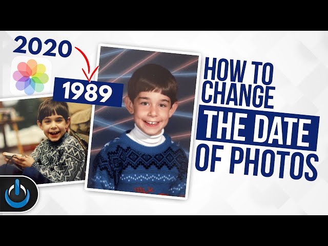 How to Change The Date of Photos - MAC
