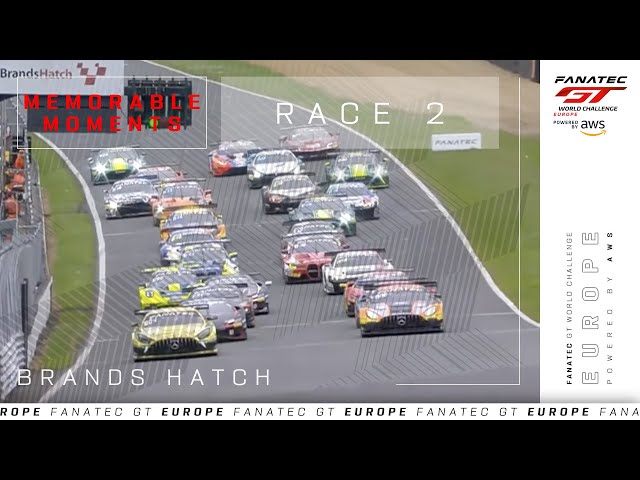 Scintillating First Lap! | Race 2 | Brands Hatch | Fanatec GT World Challenge Europe 2024