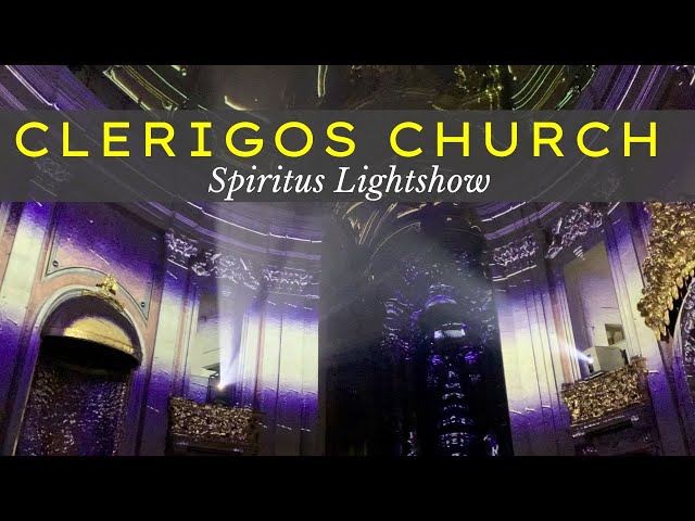 Clerigos Church Spiritus Lightshow | Things to Do in Porto Portugal