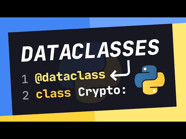 How To Use: "@dataclass" In Python (Tutorial 2023)