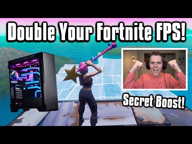 How I Get *1000 FPS* In Fortnite Chapter 3! - FPS Boost Guide!