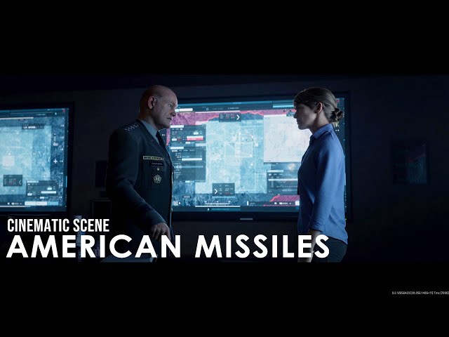 Laswell and Shepherd Scene - Call of Duty: Modern Warfare 2 "American Missiles" Cutscene