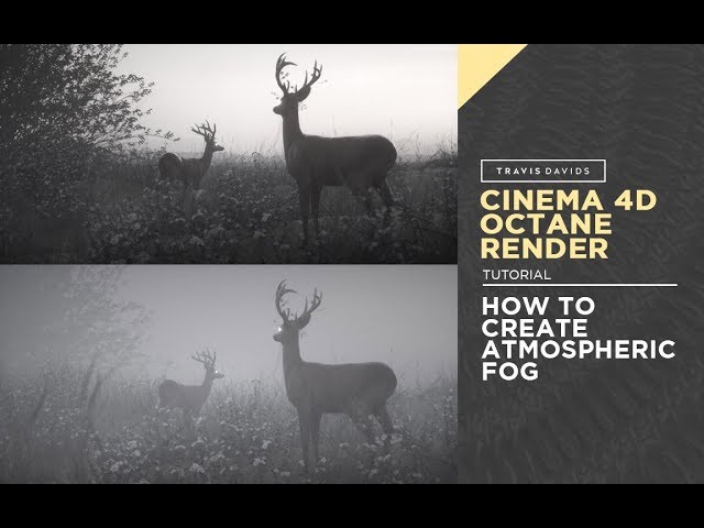 Cinema 4D, Octane Render - How To Create Atmospheric Fog