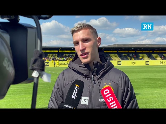 BVB-Innenverteidiger Nico Schlotterbeck: "Ich bin sehr zufrieden mit der Rückrunde"