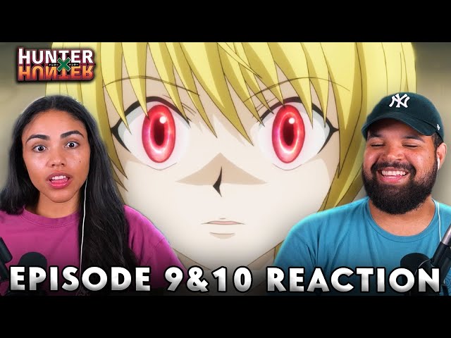 KURAPIKA GETS ANGRY! Hunter x Hunter Episode 9 and 10 Reaction