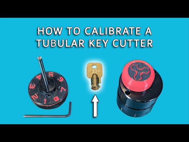 How to Calibrate a Tubular Key Cutter