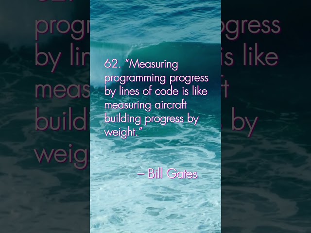 Bill Gates Quotes on Success. #62
