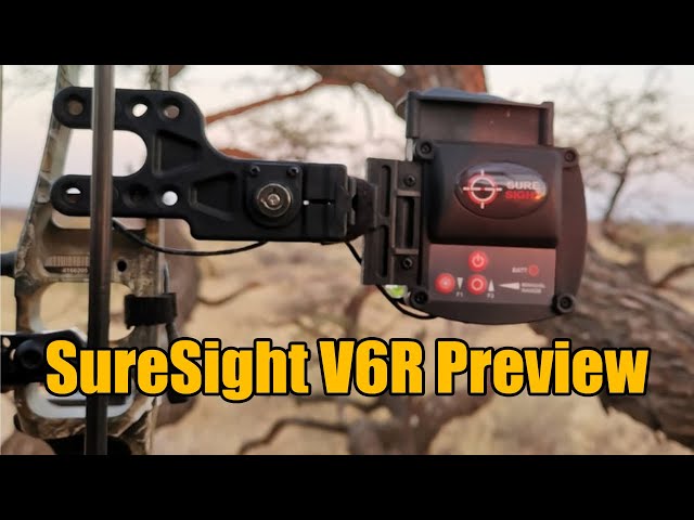 SureSight V6R Rangefinding Bow Sight Preview