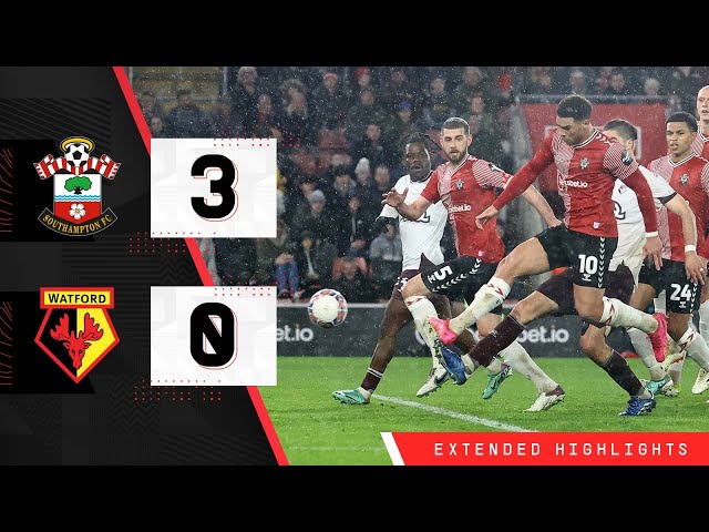 EXTENDED HIGHLIGHTS: Southampton 3-0 Watford | FA Cup