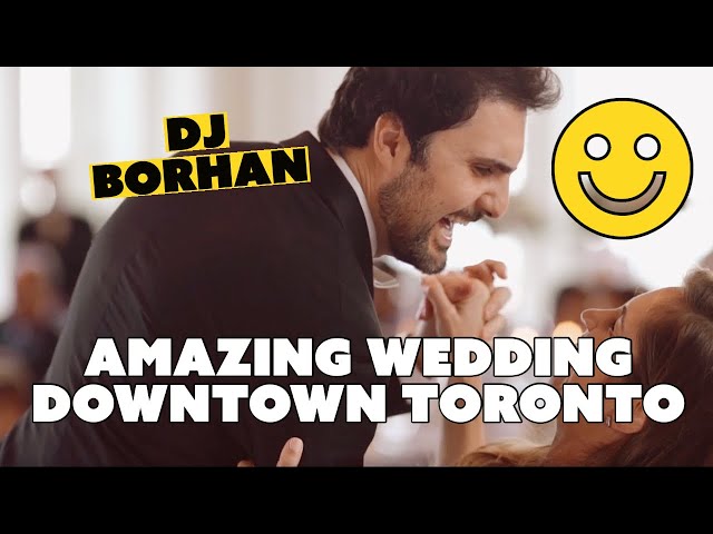 SUPER Energy Fun Wedding Downtown Toronto with 🔥 DJ & MC