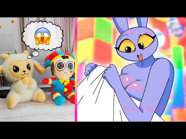 Dolly and Pomni React to The Amazing Digital Circus Animations | Best Funny TikTok Videos # 93