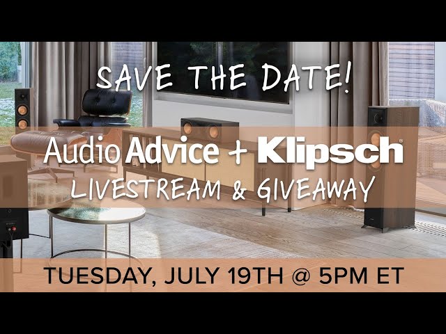 Audio Advice Presents Klipsch Reference Premiere II Giveaway